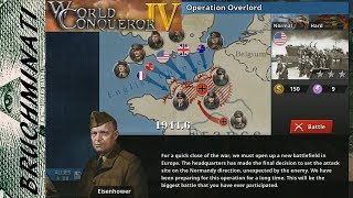 Campaign Operation Overlord 8 No Generals World Conqueror 4 [upl. by Gardy599]