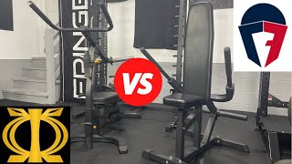 Powertec Vs Titan Fitness Series Part 2 The Dip Machine [upl. by Rooker]