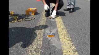 Smart Road Stud Installation Video [upl. by Aleekat]