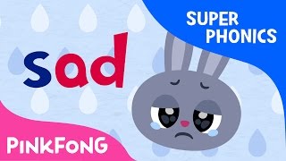 ad  Tad is Sad  Super Phonics  Pinkfong Songs for Children [upl. by Aerdnas]