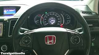 2015 Honda CRV 24 2WD  Startup [upl. by Nhabois]