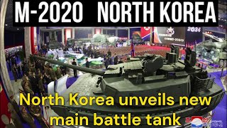 North Korea unveils new main battle tank [upl. by Nerad67]