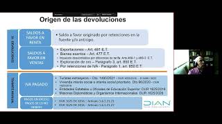 Fundamentos y novedades sobre Devoluciones y compensaciones  DIAN [upl. by Hanni]