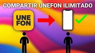 Cómo Repartir O Compartir Internet Unefón Ilimitado México Para Android 4G  5G 2024 [upl. by Ennoval]