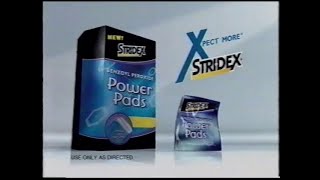 Stridex  Power Pads Commercial 2005 [upl. by Fauch852]