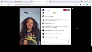 nryree and Von von tv going at it on ig livethe tea is real [upl. by Attenohs]