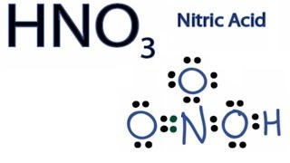 HNO3 Lewis Structure  How to Draw the Lewis Structure for HNO3 [upl. by Sennahoj]