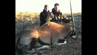 Incredible Running Kill Shot on Oryx in New Mexico [upl. by Schwejda367]