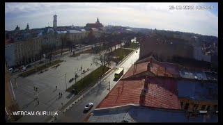 Opera theatre Lviv Ukraine Cam LIVE Оперний театр Львів Lwow [upl. by Monson]