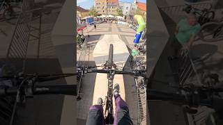 Ta trasa mnie wykończyła 🤢🤮🤮 downhill race urban mtb [upl. by Raycher]