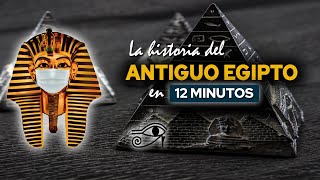 El Antiguo Egipto en 12 MINUTOS  Historia Universal [upl. by Clovah]