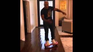 Mike Tyson falls off his Hoverboard  Hoverboard Accident goes SPINAL [upl. by Saunder]