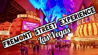 Fremont Street Experience Las Vegas [upl. by Llacam]