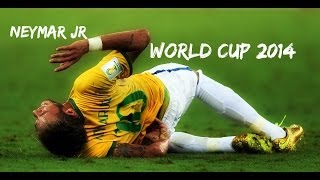 Neymar Jr  World Cup 2014 ● All Skills amp Goals amp Assist amp Injury ● FULL HD 1080p [upl. by Conant]