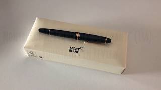 Montblanc Meisterstück „LeGrand“ 146  Fountain Pen Review [upl. by Darci]