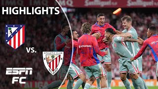 LATEGAME GOAL 🙌 Athletic Club vs Atletico Madrid  LALIGA Highlights  ESPN FC [upl. by Eudora696]