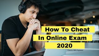 How To Cheat In Online Exam By Google Extensions In Hindi [upl. by Alys379]