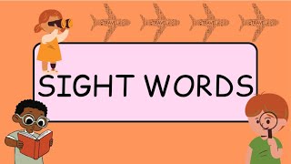 Sight Words  Sight Words Kindergarten  High Frequency Words  Jump Out Words for kids [upl. by Leafar]