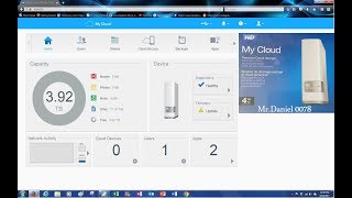 WD My Cloud  How to log into the interface [upl. by Wernda355]