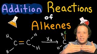 Addition Reactions of Alkenes and Markovnikovs Rule  Examples [upl. by Stralka220]