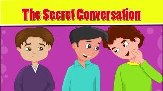 Islamic cartoon for kids in english  The Secret Conversation  little muslim [upl. by Asillem]