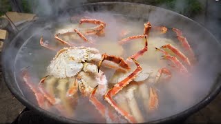 Catching and Cooking King Crab in Alaska [upl. by Felder]