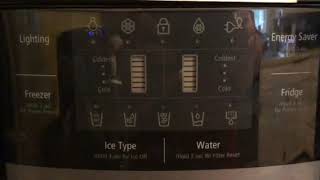 Restore Samsung refrigerator button functionality [upl. by Ytitsahc]