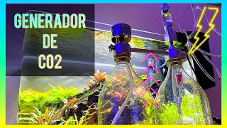 GENERADOR DE CO2 CON ACIDO CITRICO Y BICARBONATO  TUTORIAL [upl. by Anet904]