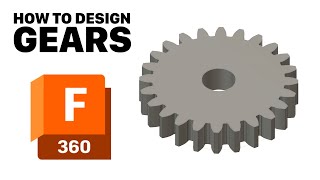 How to Design Gears for 3D Printing Using Fusion 360 [upl. by Harbed769]