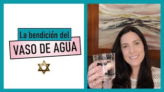 Bendicion del vaso de agua La beraja antes de tomar agua [upl. by Wendeline]