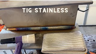 TIG Welding Techniques for Stainless Tee Joint [upl. by Nevah557]