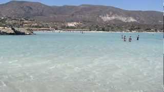 Elafonisi beach Crete [upl. by Razaele]