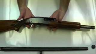 Remington 870 Wingmaster Assemble and Disassemble [upl. by Drol]