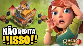 CRIEI A PIOR VILA DO CLASH OF CLANS DO 0 AO CV13 SEM UPAR QUASE NADA [upl. by Grimonia]