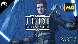 Star Wars Jedi Fallen Order  Gameplay Walkthrough  Part 7  ILUM [upl. by Derian]