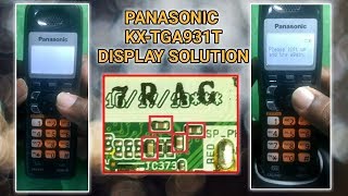 Panasonic cordless phone display problem Telugu [upl. by Iemaj]