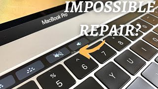 MacBook Pro Touch Bar Repair Touch Bar Replacement  A1706  A1707 [upl. by Marek528]