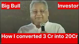 Rakesh jhunjhunwala interview  Rakesh Jhunjhunwala story  Rakesh jhunjhunwala Interview hindi [upl. by Ovida]