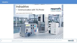 Example Indradrive with TIA Portal [upl. by Eiromem]