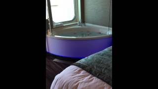 Norwegian Escape stateroom tour  The Haven Spa Suite with Balcony [upl. by Ardnoed]