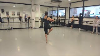 How To Do Pirouette En Dehors beginner level [upl. by Akli]