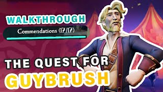 The Quest for Guybrush  Tall Tale Walkthrough Guide  All Commendations ► Sea of Thieves [upl. by Wira735]