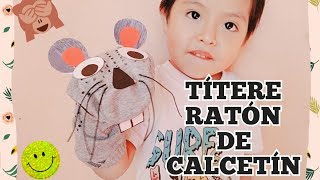 Como hacer títeres con calcetín o media Muy Fácil para niños [upl. by Gniy]