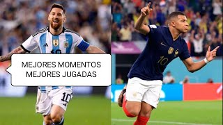 Argentina Vs Francia MEJORES JUGADAS Y MOMENTOS FINAL MUNDIAL QATAR 2022 [upl. by Powers]