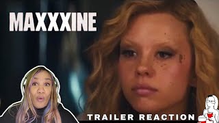 MaXXXine Official Trailer Reaction [upl. by Navoj]