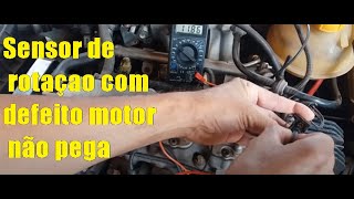 Sensor de rotação com defeito motor não pega [upl. by Raychel]