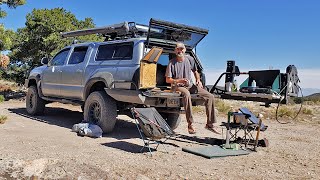 6 Years Living in a Toyota Tacoma  Minimalist Nomad Rig Walk Around amp Updates [upl. by Anwahsiek88]