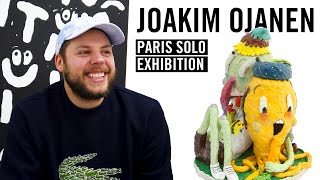 JOAKIM OJANEN Exhibition in Paris Whats Behind His Mysterious Creatures [upl. by Aivataj]