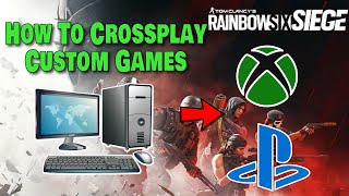 Crossplay Tutorial PC amp Console R6 Siege [upl. by Foskett]