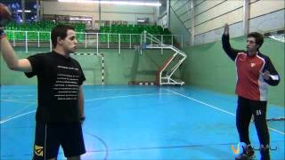 Tirar penalti en Balonmano [upl. by Inalel91]